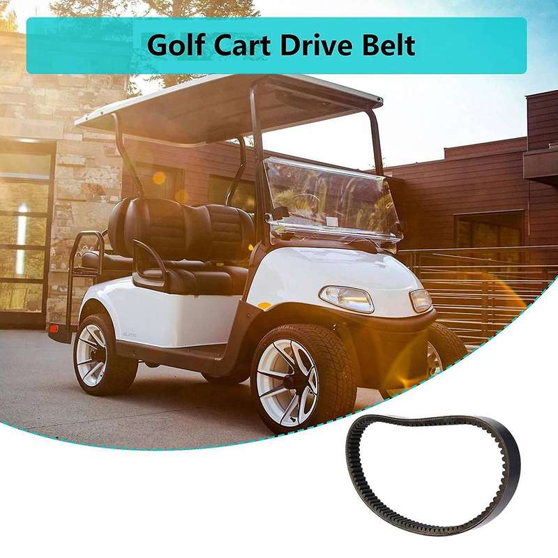 Golf Cart Drive Belt 606136 for Gas RXV Workhouse ST 2008+ & Other Models with 13Hp 400Cc Engine