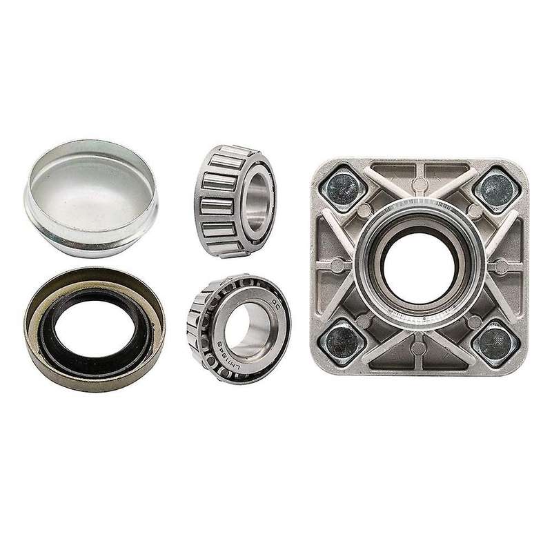 Golf Cart Front Wheel Hub Kit and Bearings Seals Replacement for Club Car 1974-2002 1011892