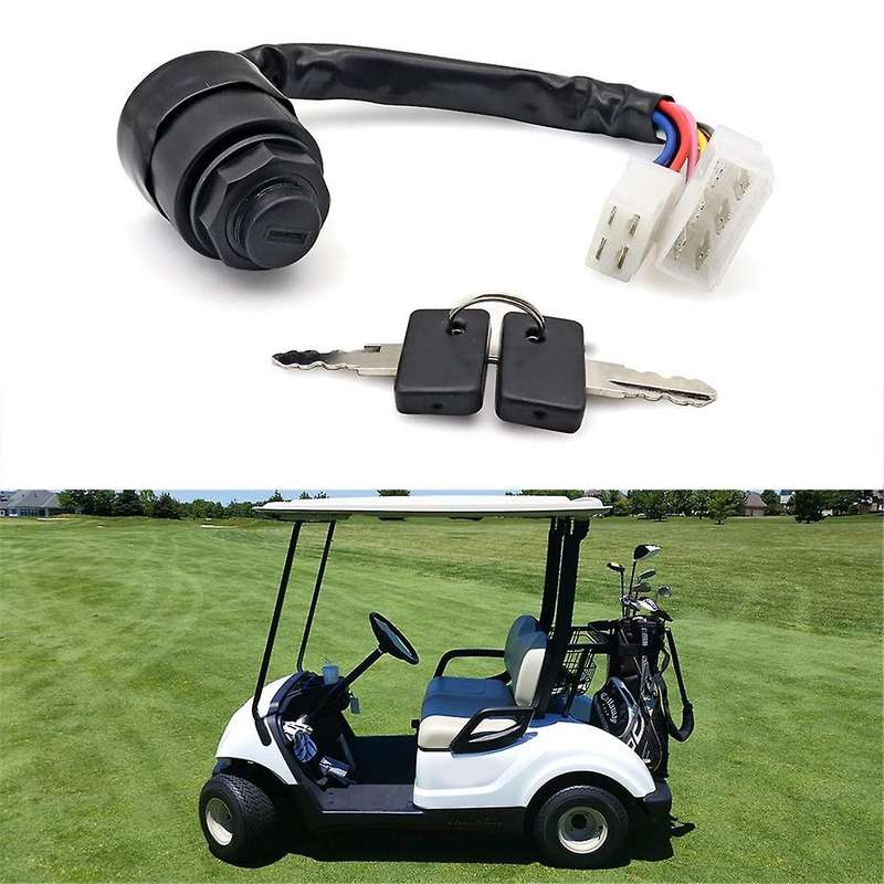 Golf Cart Ignition Key Switch for Gas G1 1978-1989 J17-82508-20/j10-82508-20
