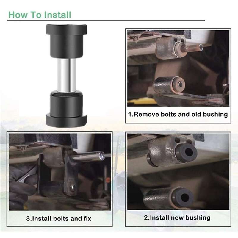 Golf Cart Leaf Spring Bushing for , (94+) Gas, Electric Replacement 70291-G01, 70289-G02, 12-006