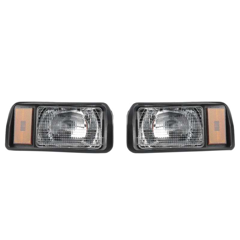 Golf Cart Headlights Club Car Style Light Size Lights for ,suit(left and Right)