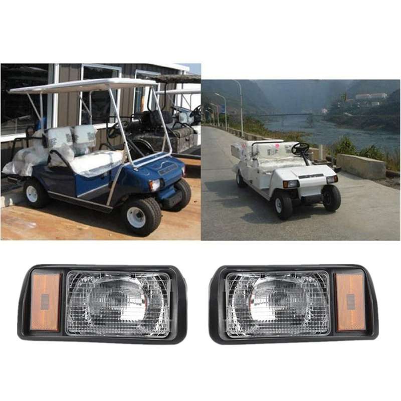 Golf Cart Headlights Club Car Style Light Size Lights for ,suit(left and Right)