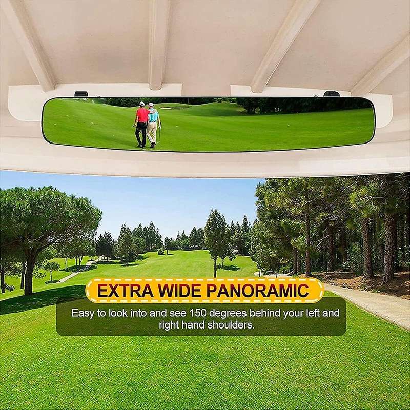 Golf Cart Rear View Mirror Fits for Club Car Golf Cart Accessories