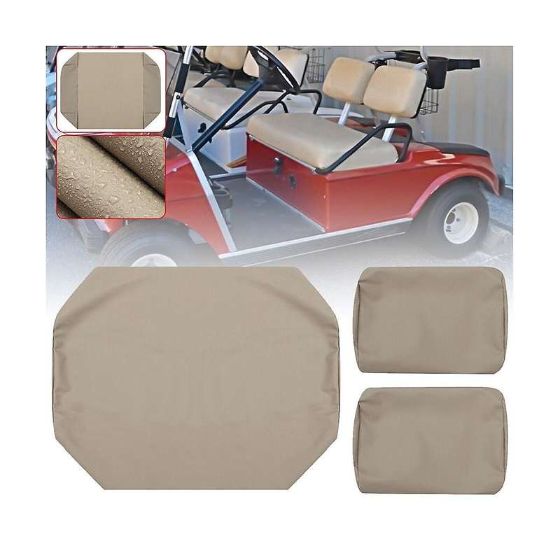 Golf Cart Replacement Cover Set for Club Car (1982-2000) Pre 2000 Beige