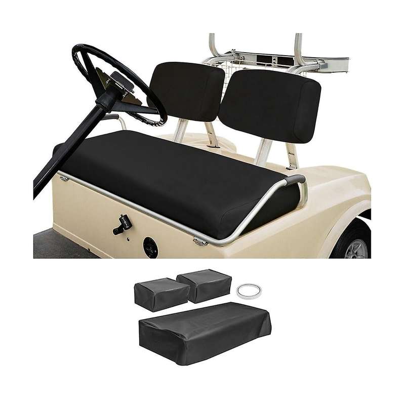 Golf Cart Replacement Cover Set for Club Car (1982-2000) Pre 2000 Black