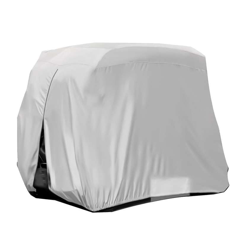 Golf Cart Sightseeing Cart Universal Waterproof Dust Cover for EZ Go Club 242 x 122 x 168 cm Silver