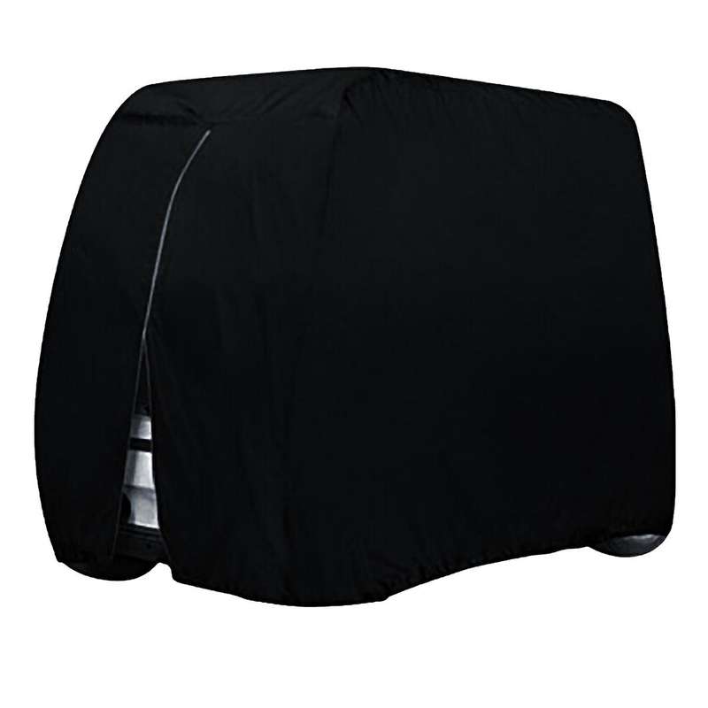 Golf Cart Sightseeing Cart Universal Waterproof Dust Cover for EZ Go Club 242 x 122 x 168cm Black