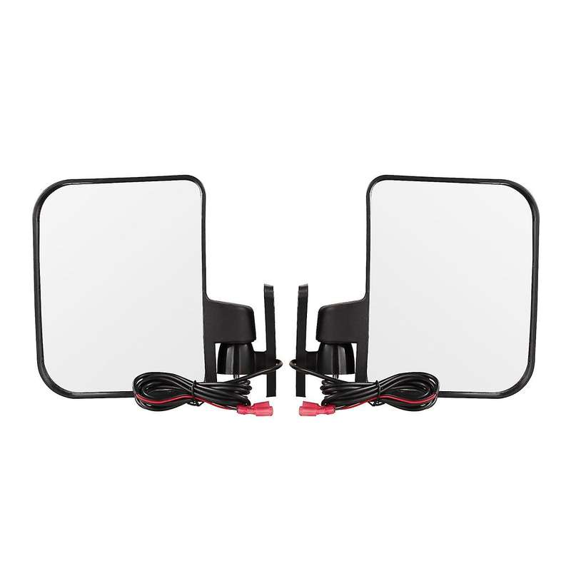 Golf Cart Side Mirrors with Led Turn Signal Light for Club Car and Others Golf Cart