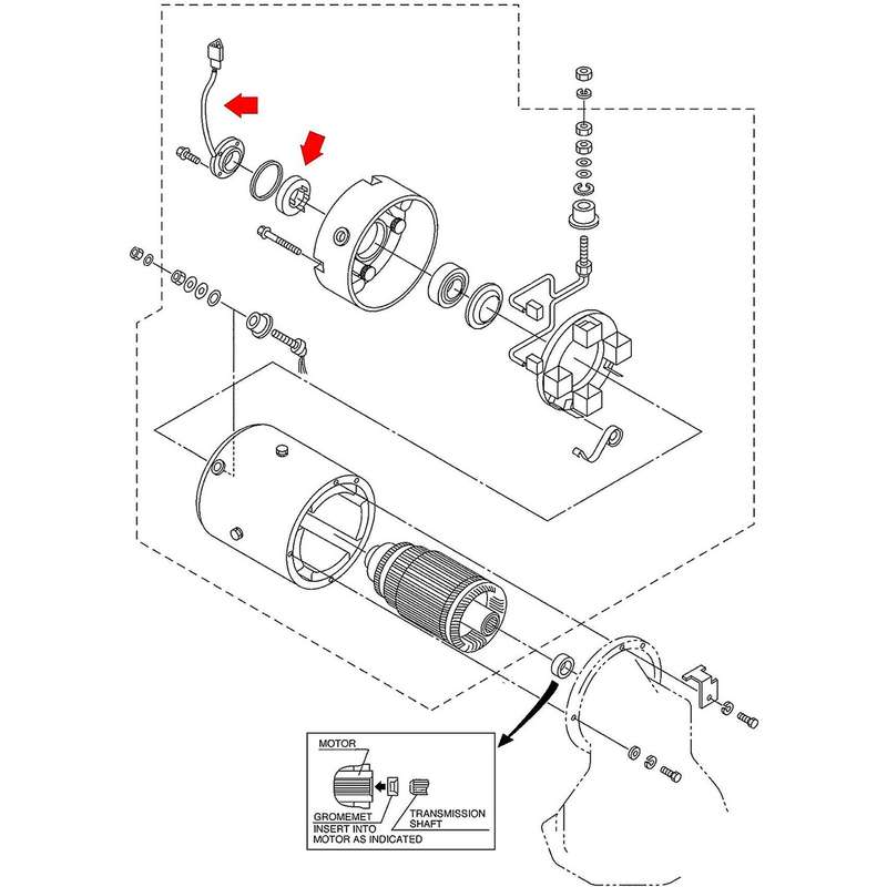 Golf Carts Speed Sensor for G22 G29 YRDRE Carts W/ Motors JU2-H1670-22,JU2-H1670-21,JU2-H1670-20