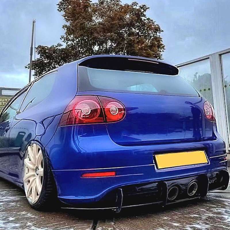 Golf Mk5 R32 Rear Bumper Diffuser Spoiler Lip Protector Splitter Body Kit Accessories