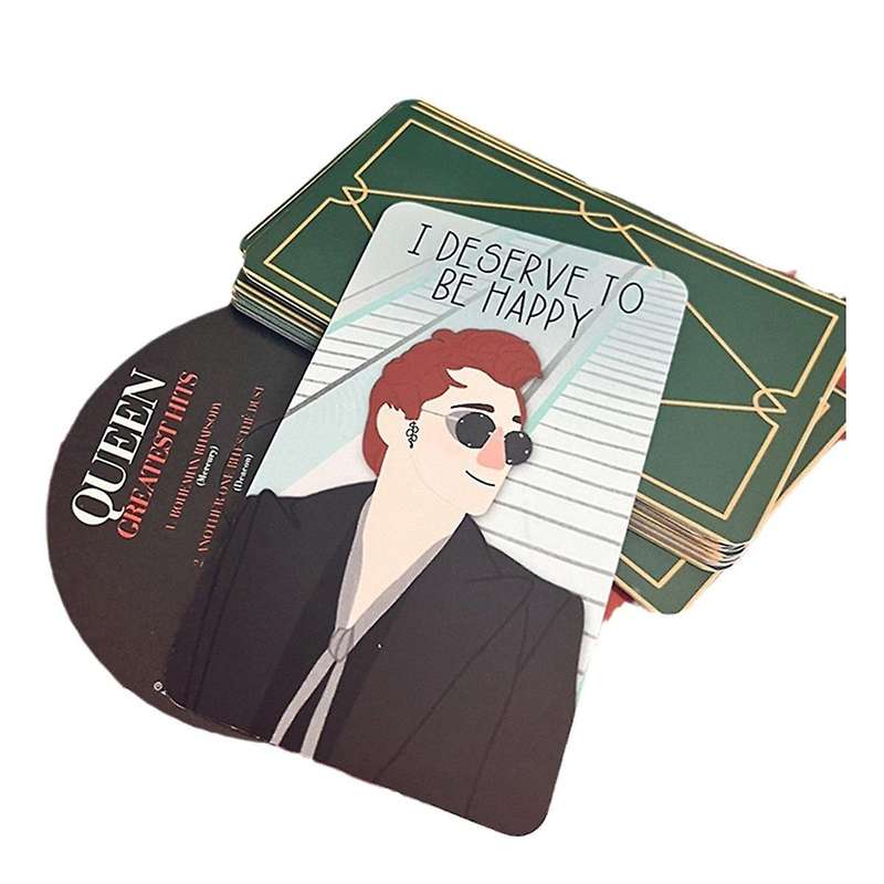 Good Omens Affirmation Deck, 20pcs Good Omens Affirmation Cards for Women Mindful Affirmation Cards