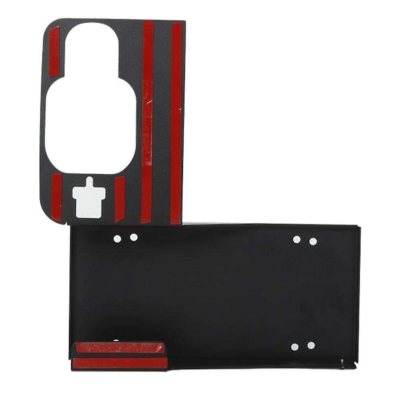 Grab Handle License Plate Frame Cover Trim Sticker for Wrangler JL 2018 2019 2020 2021 Accessories