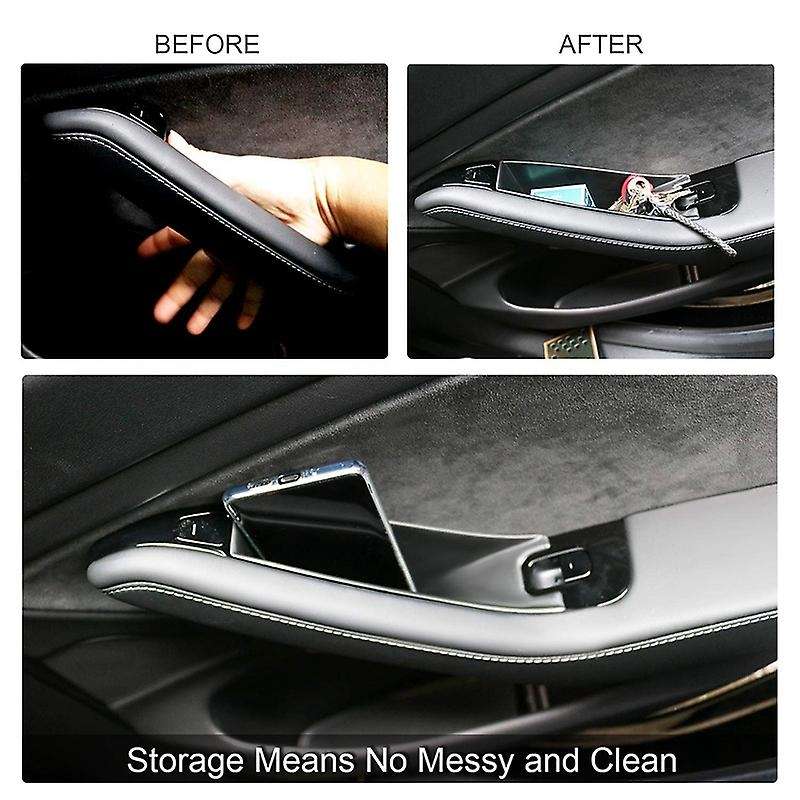 GrabTray Passenger Storage Tray Organizer Grab Handle Pocket for , Car Door Grab Handle Phone Contai
