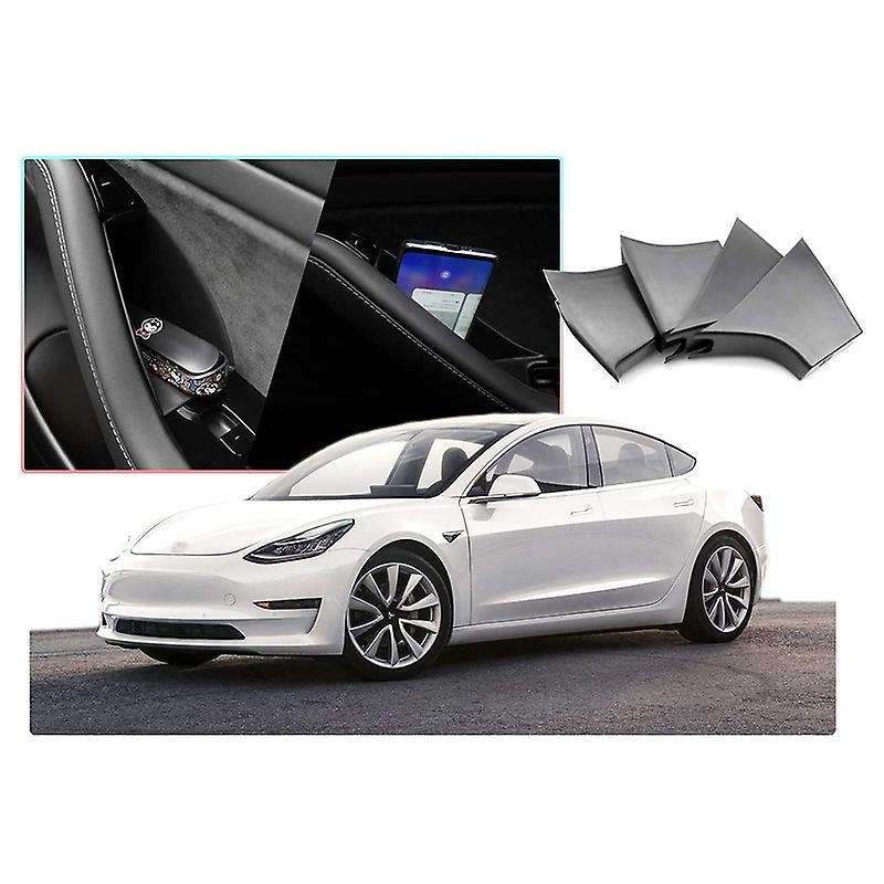 GrabTray Passenger Storage Tray Organizer Grab Handle Pocket for Model 3, Car Door Grab Handle Phone