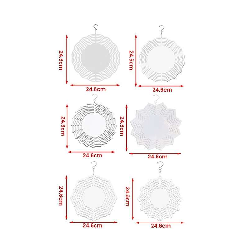 Graduation Season Wind Power White Coated Aluminum Plate Double-sided Printing Heat Transfer Wind Ch