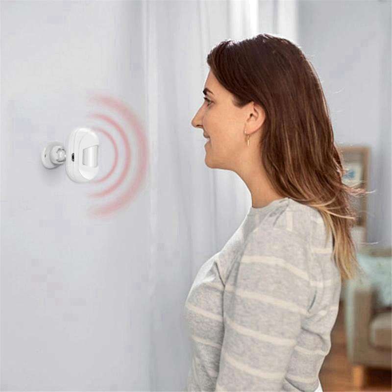 Graffiti Smart Zigbee Body Infrared Detector Smart PIR Sensitivity and Time Adjustable Built-in Batt