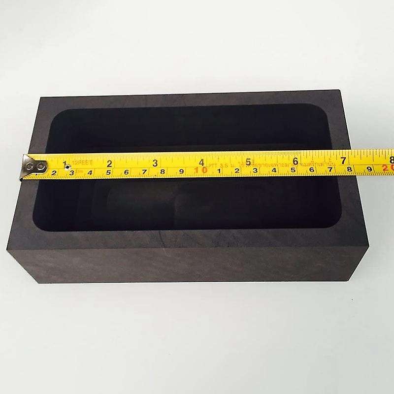 Graphite Ingot Mold, Melting Casting Mould for Gold Silver Metal and Alloy Metals (160X80X40-9.5Kg G