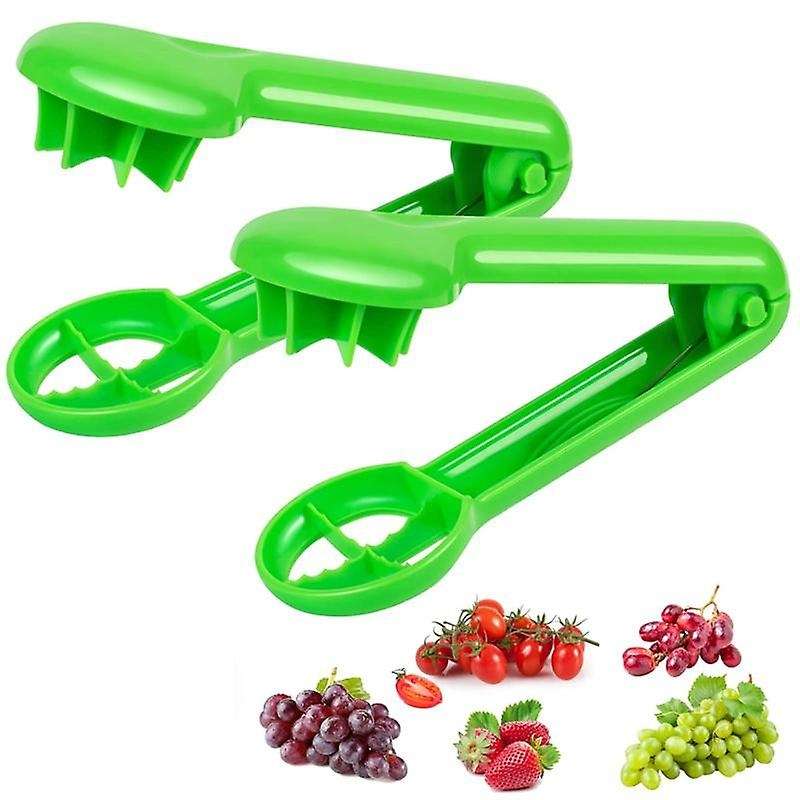 Grape Cutter for Kids , 2pcs Seedless Grape Baby Cherry Strawberry Slicer for Vegetable Fruit Salad