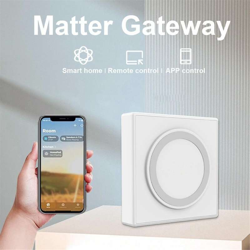 Graffiti Zigbee Wired Gateway for Matter Protocol Smart Home Network Hub Remote Multifunction Contro