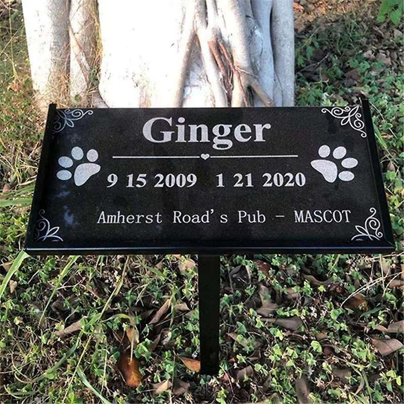 Grave Marker Stand for 6 Inchx 12 Inch Stones, Memorial Stones for Loved One
