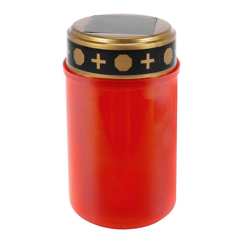 Grave Candle for Cemetery Grave Solar Lights with Lighting Led Grave Light Various Wind