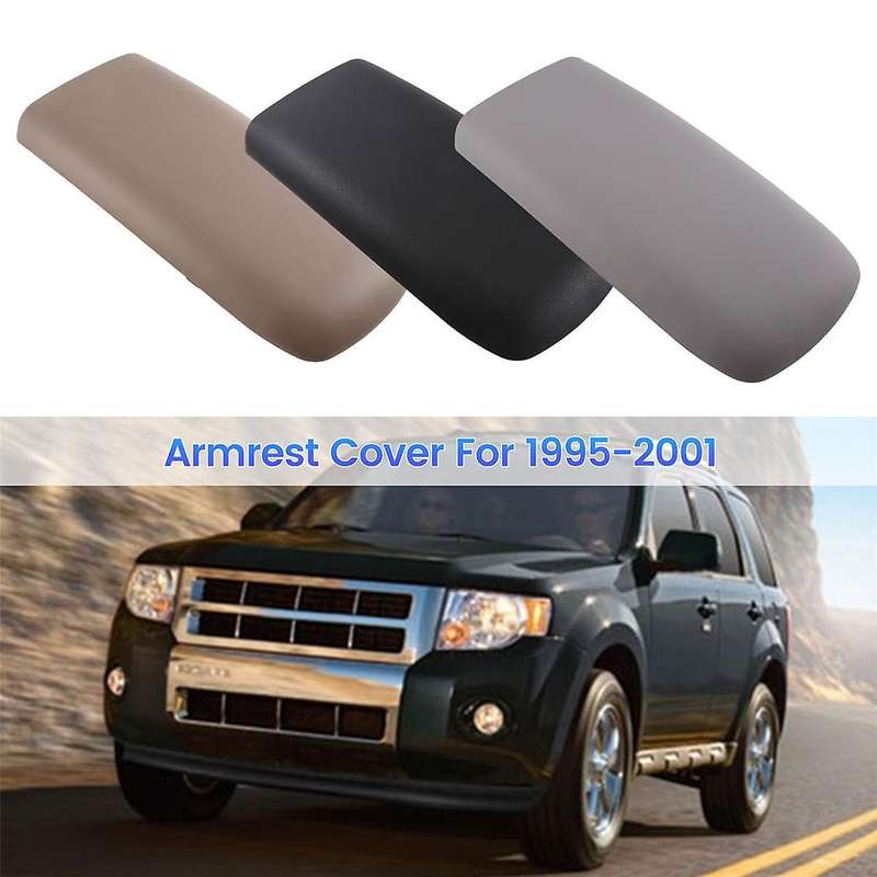 Gray Car Console Lid/Armrest Cover Repair Kit for Explorer 1997-2001