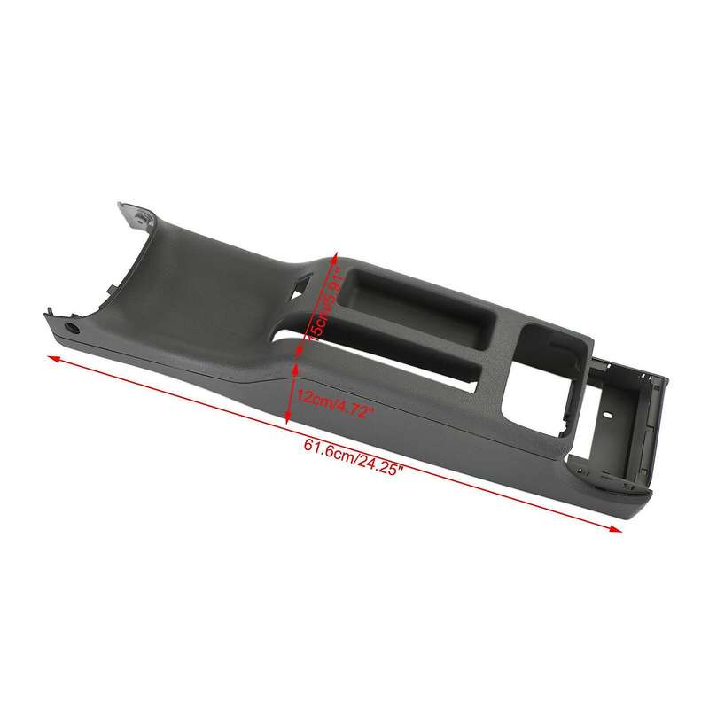 Gray Center Console Armrest Trim Base for Mk4 Golf IV 4 1J0863323N
