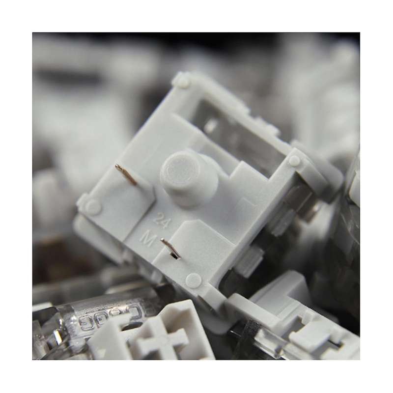 Gray Wood Shaft V3 Hot-swappable Linear Shaft Body 3-pin Mechanical Keyboard Shaft Body Diy Accesso