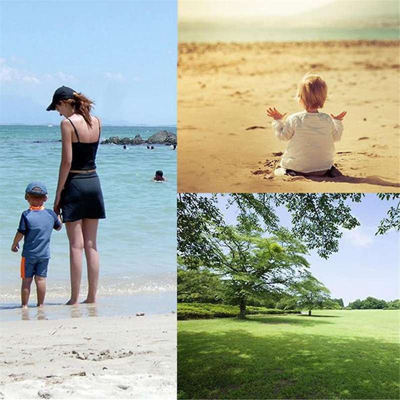 Green Moisture Resistant Pad Foldable Outdoor Camping Moisture Resistant Pad