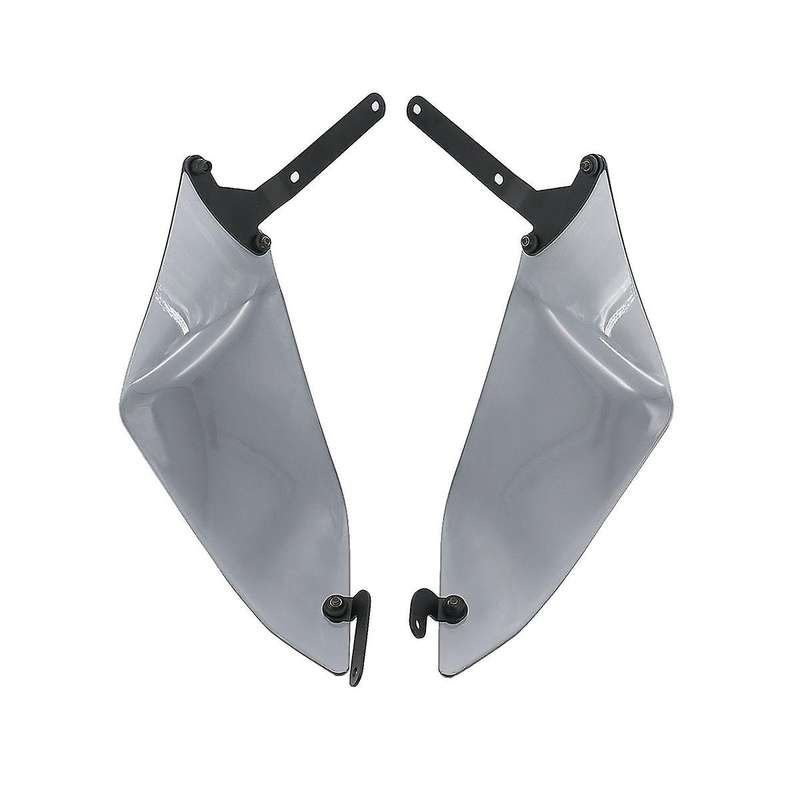 Grey Side Windshield Wind Deflector Both Sides Of The Body Side Windshield Panel Motorcycle for Des