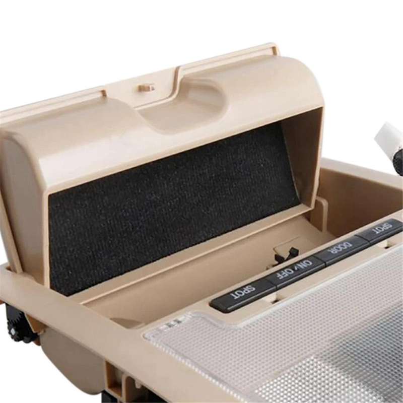 Grey Overhead Console Reading Map Lamp Assembly for Land Cruiser LC200 200 2008-2020 Car Ceiling Do