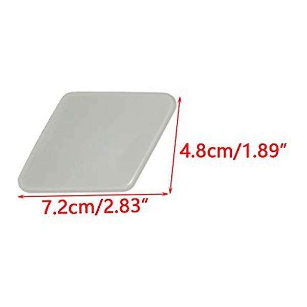 Grey Front Left Bumper Headlight Washer Jet Nozzle Cover Cap 61678031307 for 3 E90 E91