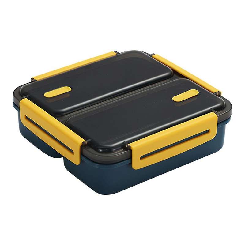 Grid Lunch Box, Portable Outdoor Picnic Lunch Box, Office Worker Lunch Box, Student Breakfast Box, C
