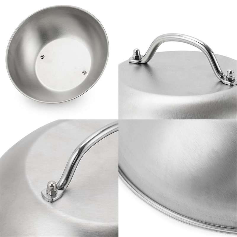 Griddle Accessories Heavy Duty 9in Wide Smashed Burger Melting Cheese Dome Cover Stainless Steel Bas