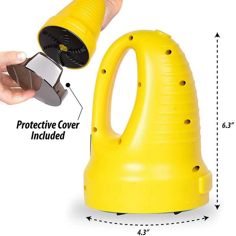 Grey USB Charging Car Ice Scraper Auto Electric Heated Snow Removal Windshield Glass Defrost Cleans