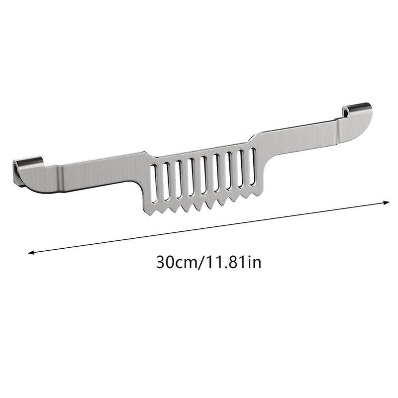 Griddle Grease Door Spatula Holder BBQ Cutlery Storage Rack Hanging Rack