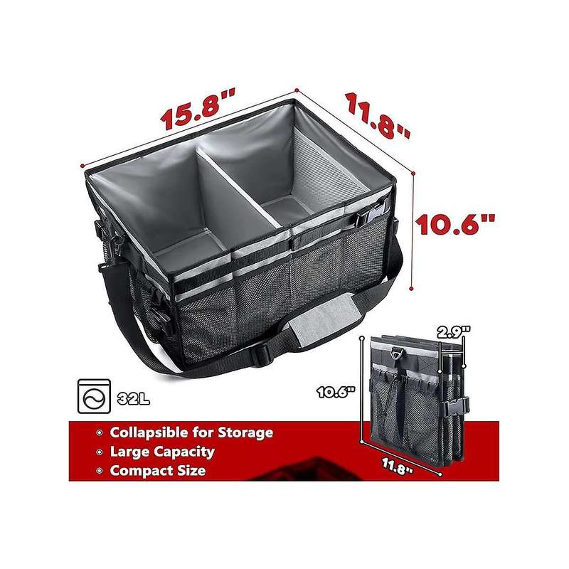Grill and Picnic with Paper Towel Holder, Bbq Organizer for Utensil, Plate, Condiment, Collapsible