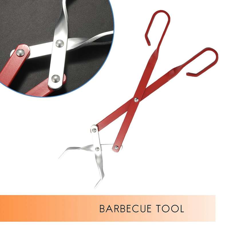 Grill Bbq Tong Aluminum Scissors Tongs Handle Kitchen Accessories Outdoor Camping Cooking Tools Bbq