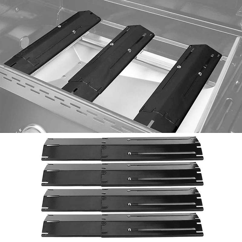 Grill Heat Plates Heat Tent, Flavorizer Bar, Burner Cover, Flame for Gas Grill