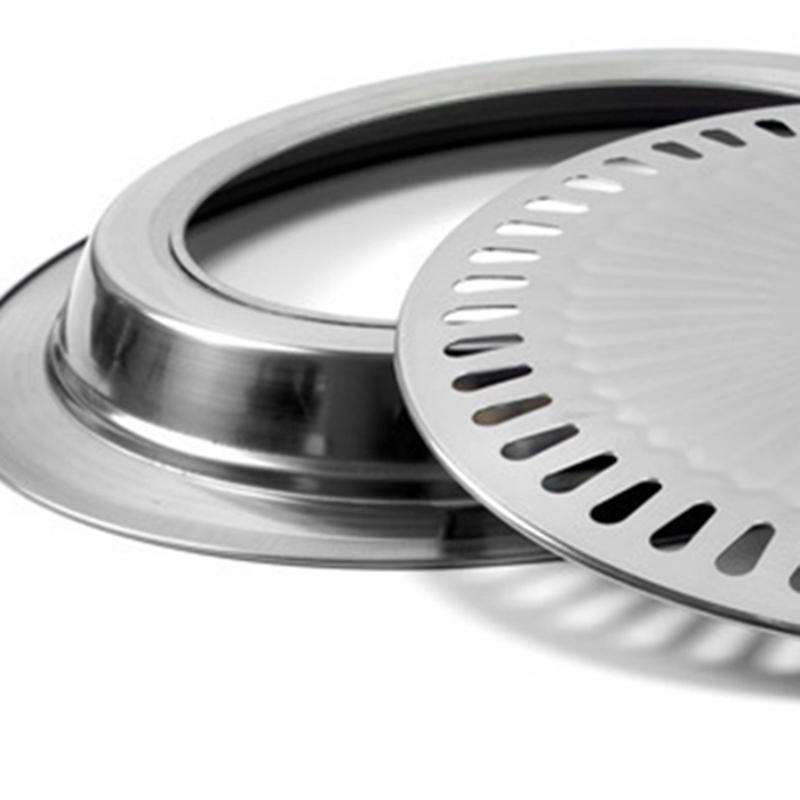 Grill House Bbq Grill Tray Cooking Camping Bbq Grill Indoor Stainless Steel Outdoor Portable Grillin