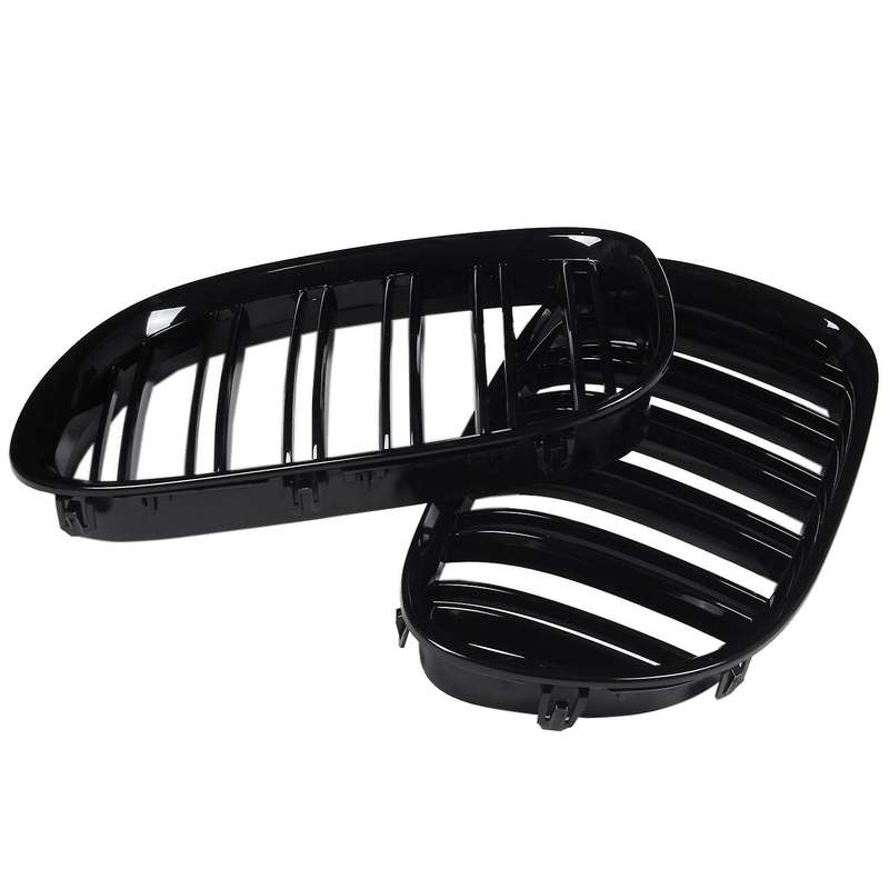Grill Grille Gloss Black Kidney Sport for F01 F02 7-series 730d 740d 750d