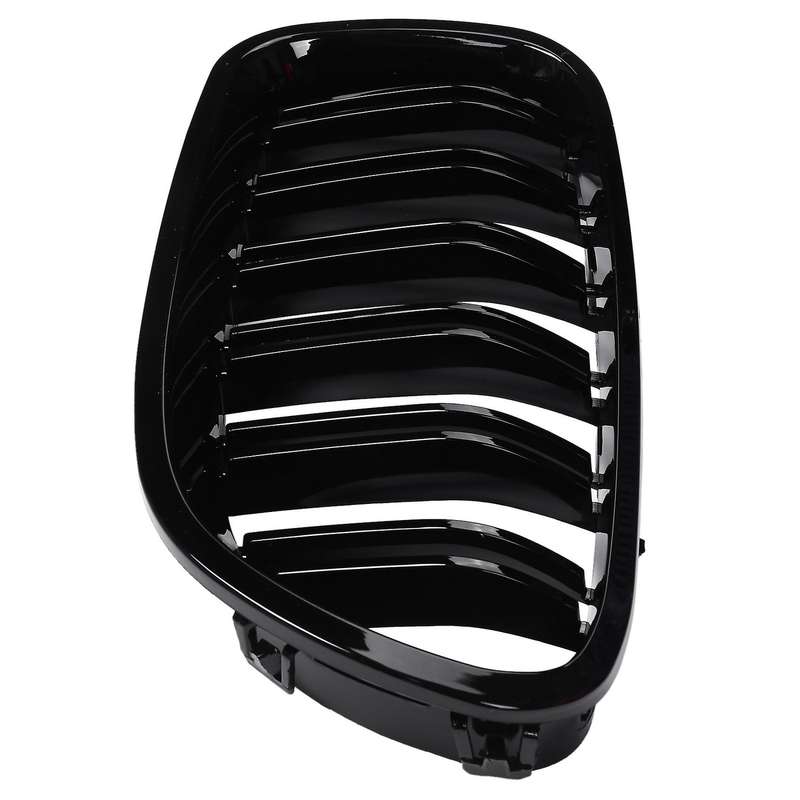 Grill Grille Gloss Black Kidney Sport for BMW F10 F18 F02 F11 M5 10-15 Dual Slat