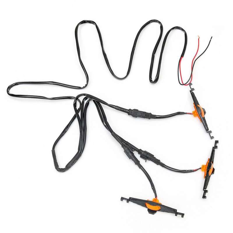 Grille Mesh LED Amber Lights for 4Runner Pro 2014-2019