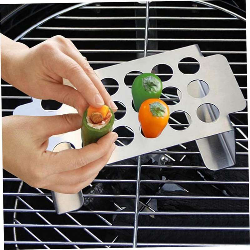 Grill Tools Jalapenos Chili Bbq Accessories Grill Rack Stainless Steel Corer Tool Grill Rack