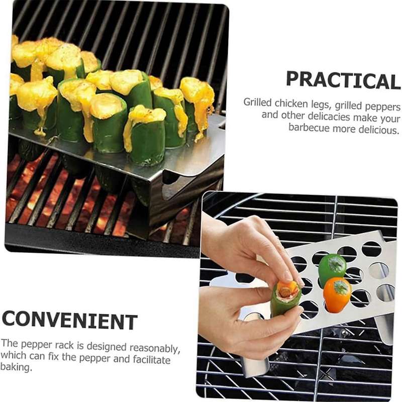 Grill Tools Jalapenos Chili Bbq Accessories Grill Rack Stainless Steel Corer Tool Grill Rack