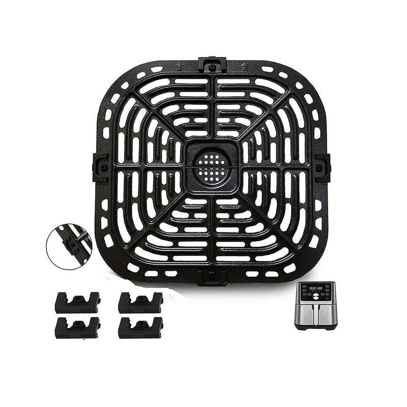 Grill Plate for Instants Vortex Plus 6qt Air Fryers, Upgraded Square Grill Pan Tray