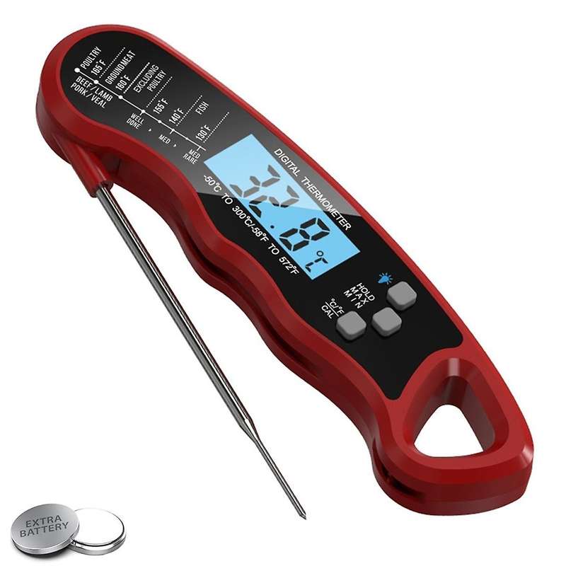 Grillers Instant Read Meat Thermometer for Grill and Cooking Best Waterproof Ultra Fast Thermometer
