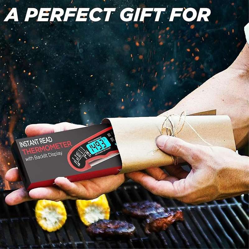 Grillers Instant Read Meat Thermometer for Grill and Cooking Best Waterproof Ultra Fast Thermometer
