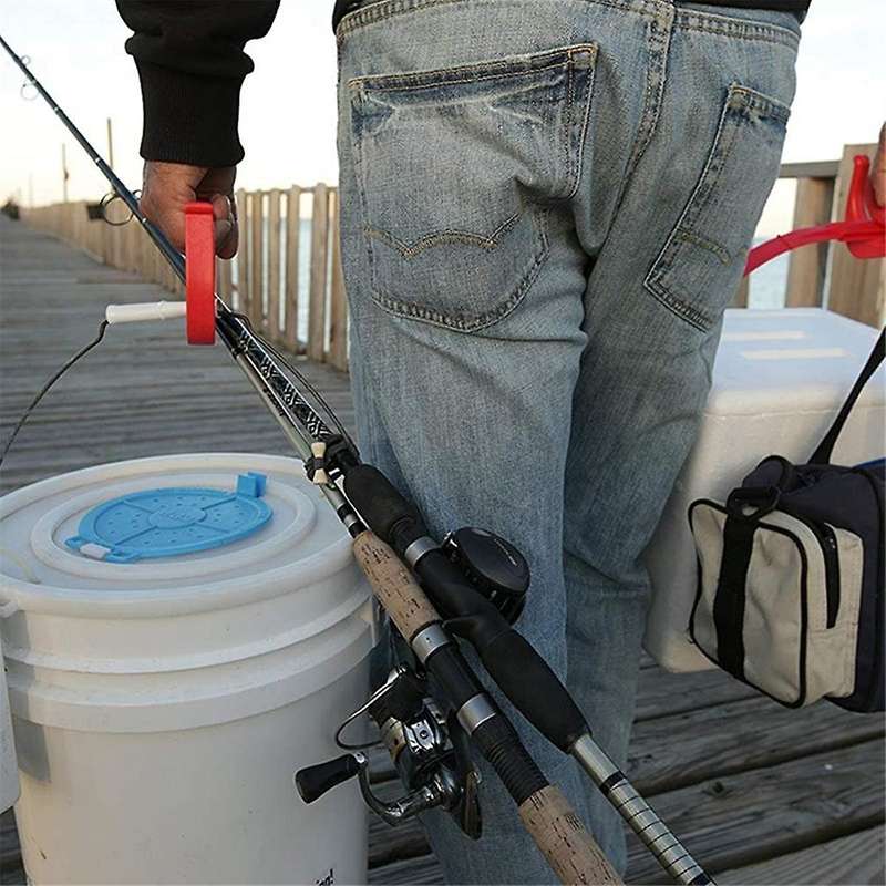 Grocery Bag Carrier Handle Holder - Multi Purpose - Carry Shopping Bags Propane Tanks 5-Gallon Bucke