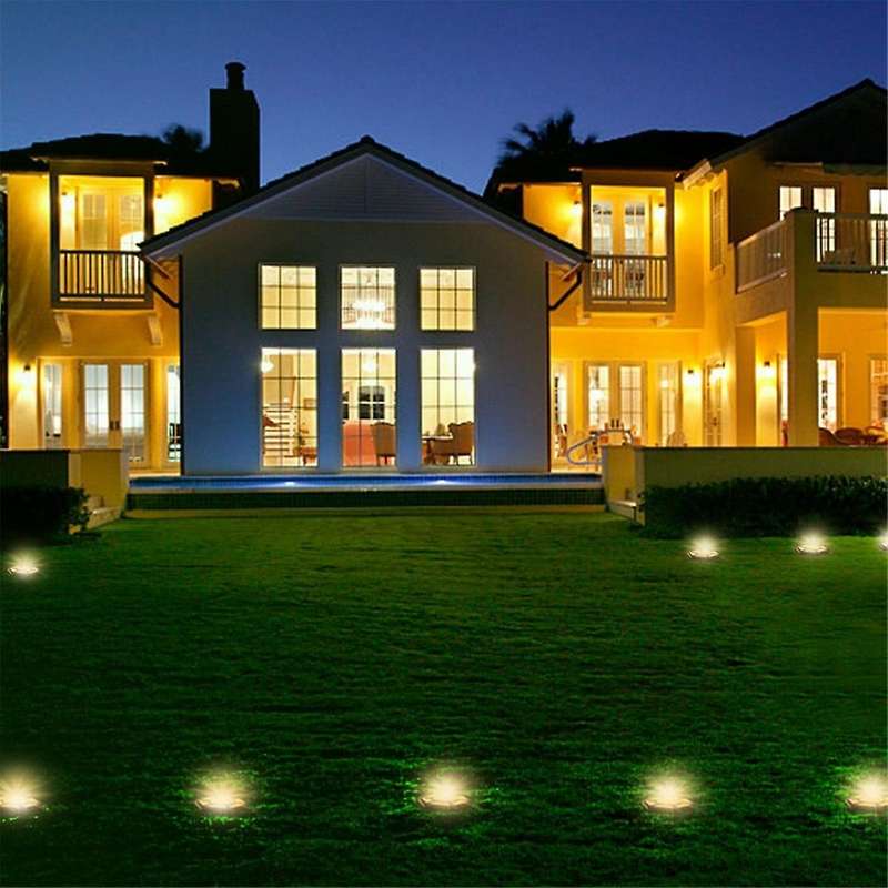 Ground Lights Outdoor Source Automatic Induction-Outdoor Lights Garden Lights for Pathways Garden Pa